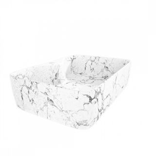 Раковина чаша Maretti UM13NS96-740MR, белый мрамор